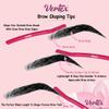 Vertex Womens Eyebrow Razor (6pc) Dermaplaning Brow Shaping Women Facial Hair Razors view 2