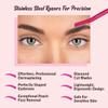 Vertex Womens Eyebrow Razor (6pc) Dermaplaning Brow Shaping Women Facial Hair Razors view 4