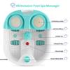 Belmint Home Foot Spa Bath Massager - All in 1, Water Jets, Bubble Massaging with 2X Loofahs for Scrubbing, Bath Salt Holder - Soak Your Feet, Deep Stress Relief Feet Tub view 2