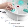 Belmint Home Foot Spa Bath Massager - All in 1, Water Jets, Bubble Massaging with 2X Loofahs for Scrubbing, Bath Salt Holder - Soak Your Feet, Deep Stress Relief Feet Tub view 3