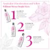 Maison 276 Pre-Shampoo, Shampoo and Conditioner for Silver, Gray & Blonde Hair, 3-Step System Tone-Correcting Shampoo, NOT a Purple Shampoo, Neutralizes Brassiness, Sulfate-Free, 3x 8oz Bottles view 3