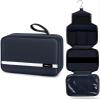 Maliton Toiletry Bag for Men & Women Large Toiletry Bags for Traveling Hanging Toiletry Bag Hygiene Bag with 4 Compartments Waterproof Bathroom Shower Bag (Navy Blue) view 1