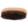 Beard Brush, Men Faux Boar Bristle Wood Handle Military Pocket Mustache Beard Grooming Comb Brush view 4