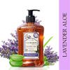 A LA MAISON French Liquid Hand Soap RefilL - Natural Hand Wash Made with Essential Oils - Biodegradable, Plant-Based, Vegan, Cruelty-Free (16.9 Fl Oz Bottle, Lavender Aloe) view 3