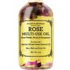 BEAUTE DE PROVENCE Multi-Use Oil for Face, Body and Hair - Organic Blend of Apricot, Vitamin E and Sweet Almond Oil Moisturizer for Dry Skin, Rose Petals, Bergamot Essential Oil - 4 Fl Oz view 1