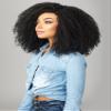 Sensationnel Curls Kinksandco Lace Wig - The Game Changer Wide Lace Part Wig With Natural Preplucked Hairline for Natural 3C to 4C Hair Textures (F4/30) view 3