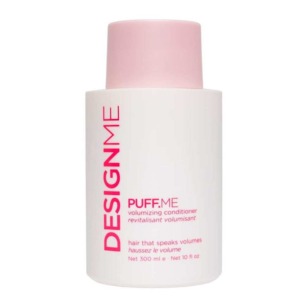 Design.Me PUFF.ME Volumizing Conditioner | Hydrating, Adds Volume, Body and Shine for Thicker & Bouncier Hair | For Fine & Medium Hair | Boosts Shine | Vegan, Color-Safe, Paraben & Sulfate Free