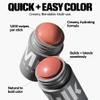 Milk Makeup Lip + Cheek Stick  Buildable Cream Blush + Lip Color w/Hydrating Mango Butter + Avocado Oil for a Natural Flush  Long-Lasting, Multiuse, Vegan Formula  Werk (Dusty Rose), 0.21 oz view 2