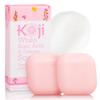Koji White Kojic Acid & Collagen Skin Brightening Soap for Face & Natural Glowing Skin - Moisturizer, Body Cleansing Bar, Reduce the Appearance of Wrinkles, Vegan, Paraben-Free, 2.82 oz (2 Bars) view 1