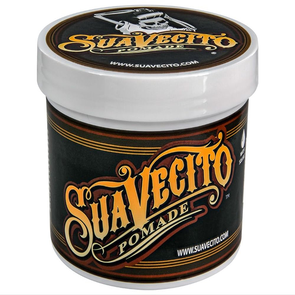 Suavecito Original Hold Pomade 32 oz, 1 Pack - Medium Hold Hair Pomade For Men - Medium Shine Water Based Wax Like Flake Free Hair Gel - Easy To Wash Out - All Day Hold For All Hairstyles