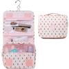 Narwey Small Hanging Travel Toiletry Bag for Women, Travel Bag for Toiletries, Makeup Bag Organizer Make Up Bags Cosmetic Bags for Girls (Cactus) view 2