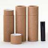 2.5 OZ Kraft Paperboard Lip Balm/Deodorant/Cosmetic/Lotion Tubes x25 view 1