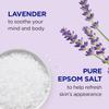Dr. Teal's Epsom Salt Soaking Solution and Foaming Bath with Pure Epsom Salt Combo Pack, Lavender view 3