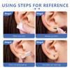 KISEER 2 Pcs Disposable Self Ear Piercing Gun Safety Ear Nose Piercing Kit Tool With Earring Stud (Gold) view 4
