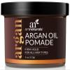 artnaturals Professional Argan Oil Pomade - (4 Oz / 113g) - Strong Hold for All Hair Types  Natural Hair Styling Formula  Men and Women  Made in USA  Thick, Straight and Curly Hair view 1