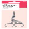 Diane Stork Scissors for Eyebrows, Silver, 3.75 view 1