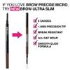 Maybelline Brow Precise Micro Eyebrow Pencil Makeup, Deep Brown, 0.002 oz. view 4