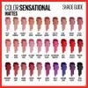 Maybelline Color Sensational Lipstick, Lip Makeup, Matte Finish, Hydrating Lipstick, Nude, Pink, Red, Plum Lip Color, Blackest Berry, 0.15 oz; (Packaging May Vary) view 4