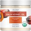 velona USDA Certified Organic Palm Kernel Oil - 16 Fl Oz | 100% Pure and Natural Carrier Oil | Refined, Cold Pressed | Face, Hair, Body & Skin Care | Use Today - Enjoy Results view 1