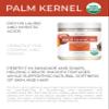 velona USDA Certified Organic Palm Kernel Oil - 16 Fl Oz | 100% Pure and Natural Carrier Oil | Refined, Cold Pressed | Face, Hair, Body & Skin Care | Use Today - Enjoy Results view 2