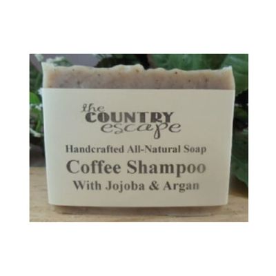 24/7 store Coffee Herbal 100% Organic Hair Shampoo Bar Anti Scalp Dandruff Silicone SLS SLES Paraben Free