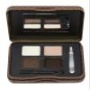 L.A. Girl Inspiring Brow Kit, Dark and Defined (Dark), Brow Wax 0.035 oz., Brow Powder 0.15 oz., Includes Tweezers and Dual Ended Brush with Spoolie view 1