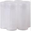 100Pcs 5ML Transparent Clear Empty Lip Balm Tubes Containers view 1