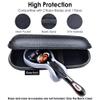 Enerfort Hard EVA Razor Travel Case Compatible with Gillette Men's Razor - Mesh Pocket for 2 Razor Blades + Lightweight Carrying Handle + Durable Zipper (Only Case) (Black) view 4
