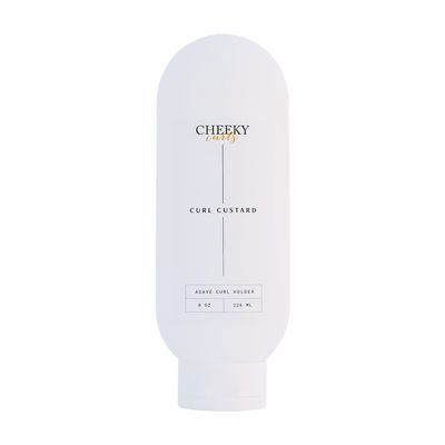 Cheeky Curls Curl Custard - 8 oz' Curl Cream For Wavy Hair - Curly Hair Products Conditioner - Curly Hair Gel Products For Women - Natural Curly Styling Custard