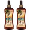 Panama Jack Sunscreen Tanning Oil - SPF 4, PABA, Paraben, Gluten & Cruelty Free, Antioxidant Formula with Exotic Oils and Fruit & Nut Extracts, 8 FL OZ (Pack of 2) view 1