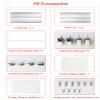 Beauty Salon Trolley Spa Styling Pedestal Rolling Cart Aluminum Alloy Elitzia ETTRO7 view 3