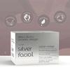 Aroma Magic Silver Facial Kit | 7 Step Facial with Cleanser, Enzyme Gel, Serum, Protein, Sheen Gel & Face Pack | Hydrates & Soothes Dry Skin | Salon-Like Glow at Home | Multi Use Pack view 4