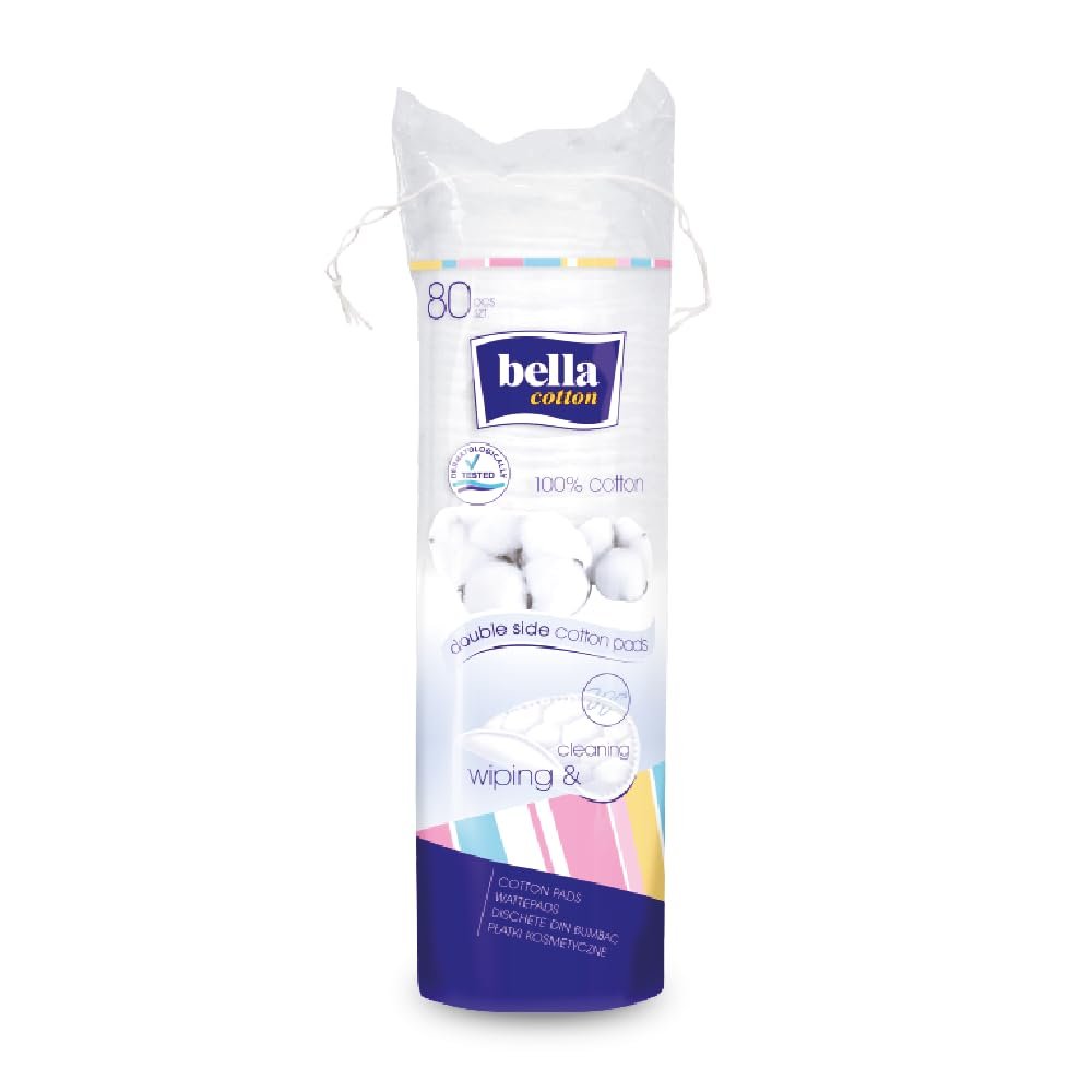 Bella Cosmetic Cotton Pads Oval (Waciki) A'80 +30% B Gratis