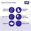 Bella Cosmetic Cotton Pads Oval (Waciki) A'80 +30% B Gratis view 3