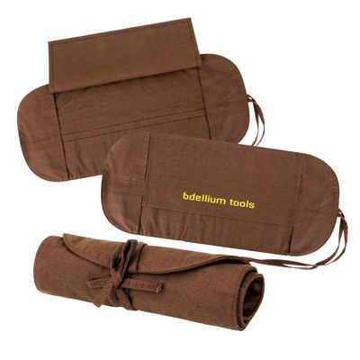 Bdellium Tools Professional Makeup Brush Pink Bambu Series - Roll-Up Pouch