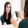 Mavoro 6'' Magnifying Mirror with 3 Strong Suction Cups | 10X Magnification | Portable Travel Makeup & Cosmetic Mirror (10X) view 3