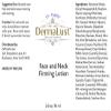 DermaLust Face and Neck Firming Lotion with peptides to boost collagen production, provide incredible moisture, and visibly firm the skin to reverse the signs of aging. view 2