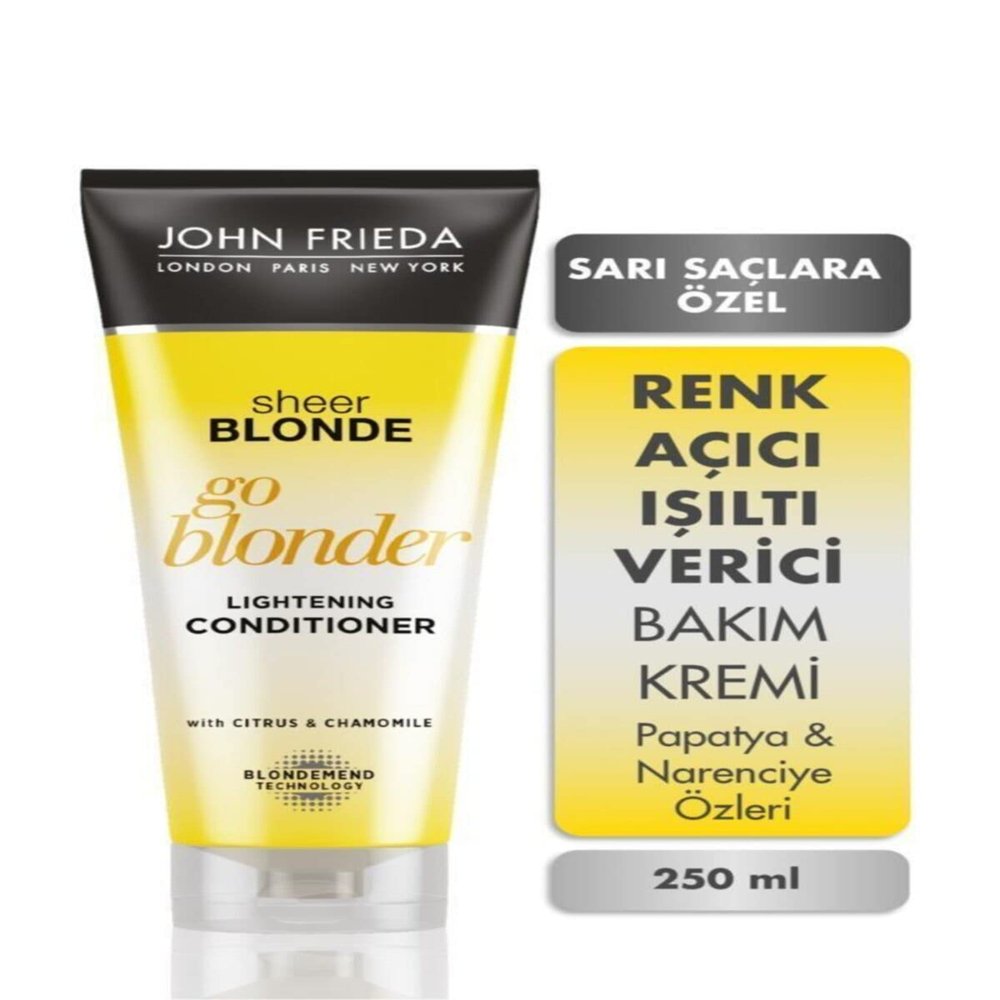 John Frieda Sheer Blonde Go Blonder Lightening Conditioner 8.45 fl oz (250 ml)