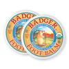 Badger Foot Balm, 100% Organic Foot Cream for Dry Cracked Heels and Feet, Fast Acting Foot Care for Women & Men, All-Natural Cracked Heel Treatment, 2 oz Tin, 2-Pack view 1