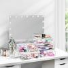 Sorbus Acrylic Drawers, Clear Makeup Organizer for Vanity (2 Wide Drawers) view 4