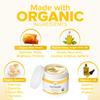 BeeFriendly Organic Face and Eye Cream, USDA Certified Organic Facial Moisturizer, All In One Natural Face, Eye, Neck, Decollete Cream Reduces Wrinkles & Lines, 2 oz view 3