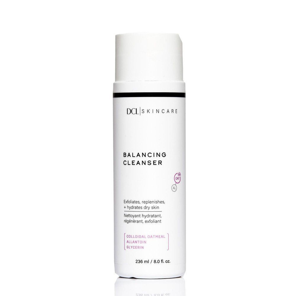 DCL Skincare Balancing Cleanser for Clearer, Smoother Skin, 8.0 Fl oz