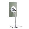 DOWRY 5X Tabletop Magnifying Makeup Mirror Adjustable Rectangular Vanity Mirror for Bedroom 304 Stainless Steel Gifts for Women Wife Mom Teengirls Polished Chrome view 2