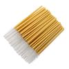 300 Pcs Disposable Mascara Wands Brushes Eyelash Extensions Eye Lash Wand Makeup Applicators Tool, Gold/White view 1