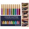 10 Colors Liquid Glitter Eyeliner Metallic Shimmer Glitter Eyeshadow Pigment Eyebrown Shimmer Waterproof Face Lips Art for Party Festival Makeup view 1