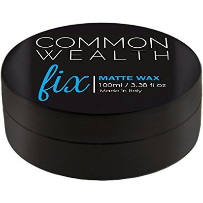 Common Wealth Fix Matte Wax Hair Pomade With Cashew Oil Fiber Hold Paste Gel Molding Shaping Styling Cream For Men (1 Piece)