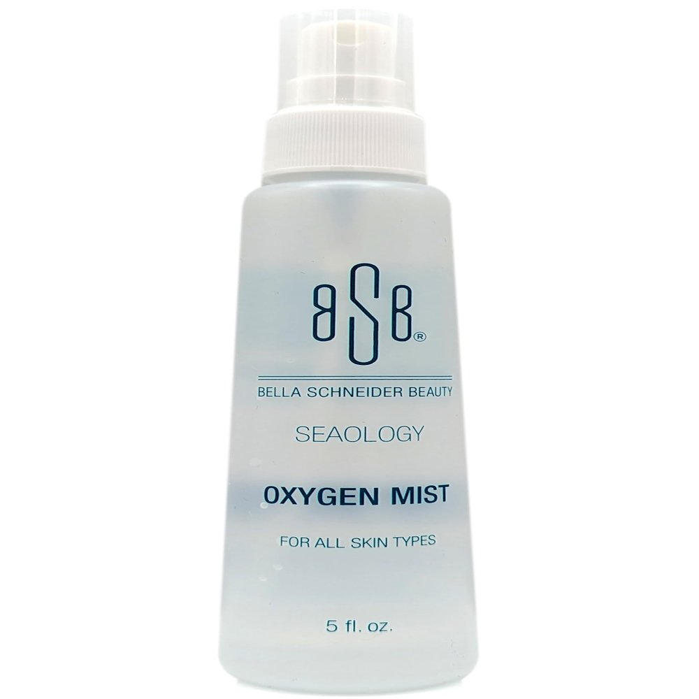 Bella Schneider Beauty Oxygen Refreshing Mist - Perfume & Preservative Free Skin Protecting Spray -Anti-Stress Professional Grade Hydrating & Cleansing Skincare Product - 5 Oz
