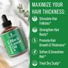 Jamaican Black Castor Oil for Hair Growth. Strengthens & Hydrates Thinning, Dry Hair for a Healthier-Looking Scalp. For Women & Men  Vegan & Unscented 1oz Serum view 3