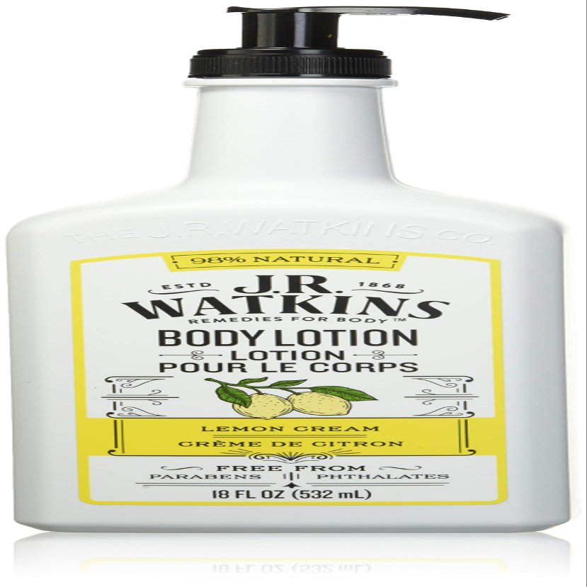 J.R. Watkins Daily Moisturizing Lotion (Lemon Cream) - 18 Ounces