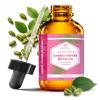 Leven Rose Green Coffee Bean Oil 100% Natural Pure Cold Pressed Unrefined Coffeebean Oil For Around Eyes, Face, Nails, Skin, And Hair- 1 oz Bottle (1 ounce) view 1